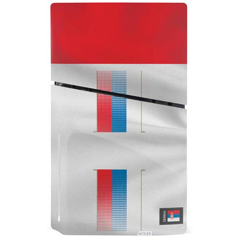 Serbia Soccer Flag PS5 Slim Disk Bundle Skin